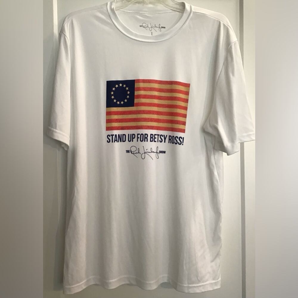 Rush Limbaugh Show Betsy Ross American Flag size large